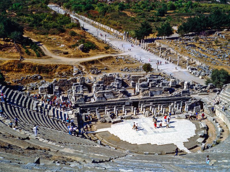 Ephesus Theatre, Ephesus, Turkey