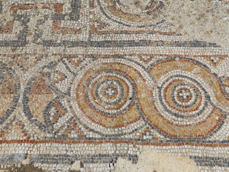 Mosaic Floors and Frescoes in Ephesus