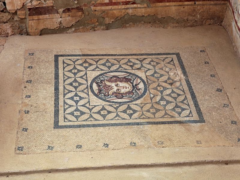 Mosaic Floors and Frescoes in Ephesus