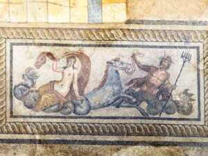 Mosaic Floors and Frescoes in Ephesus