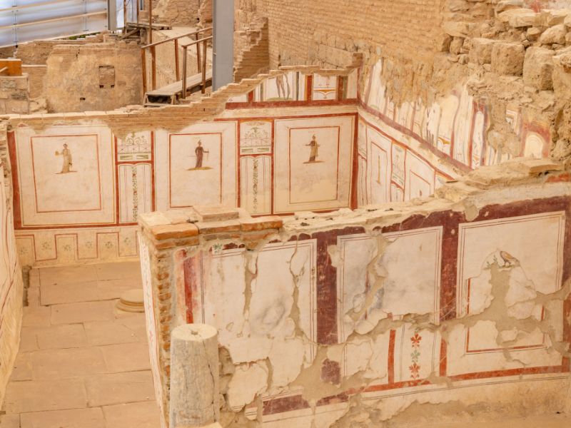 Mosaic Floors and Frescoes in Ephesus