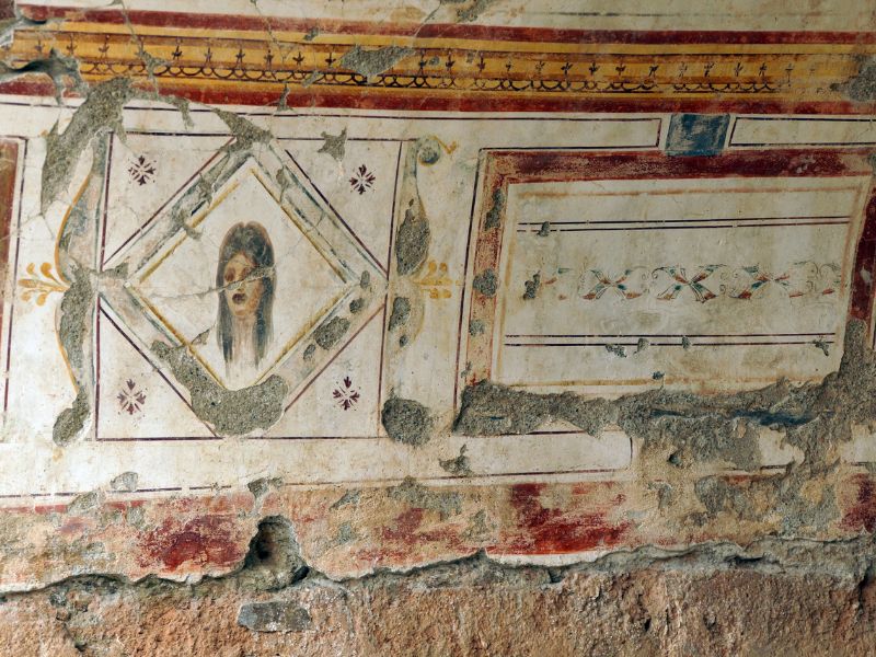 Mosaic Floors and Frescoes in Ephesus