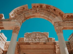 temple of Hadrian in Ephesus